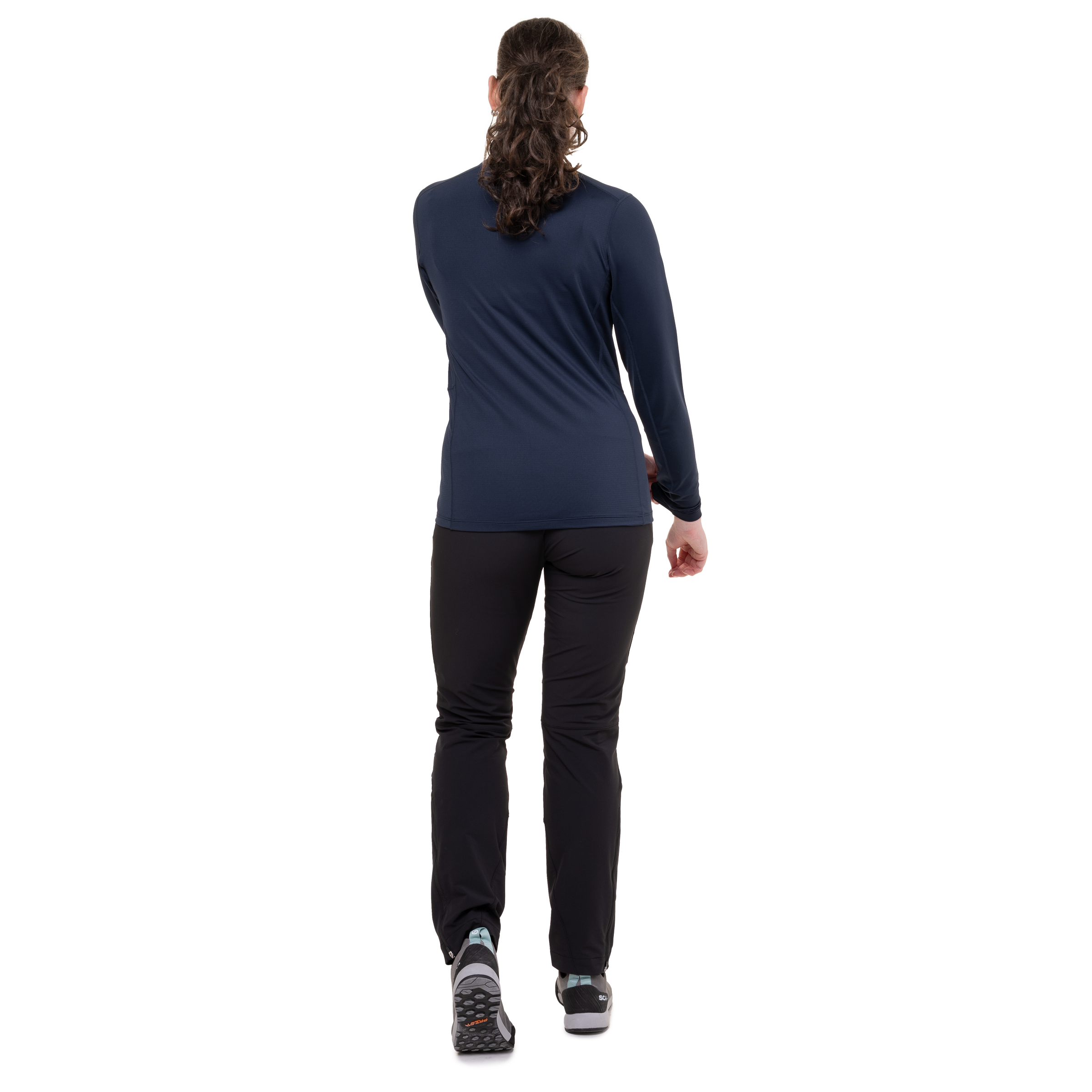 Cerrig Women's LS Zip T