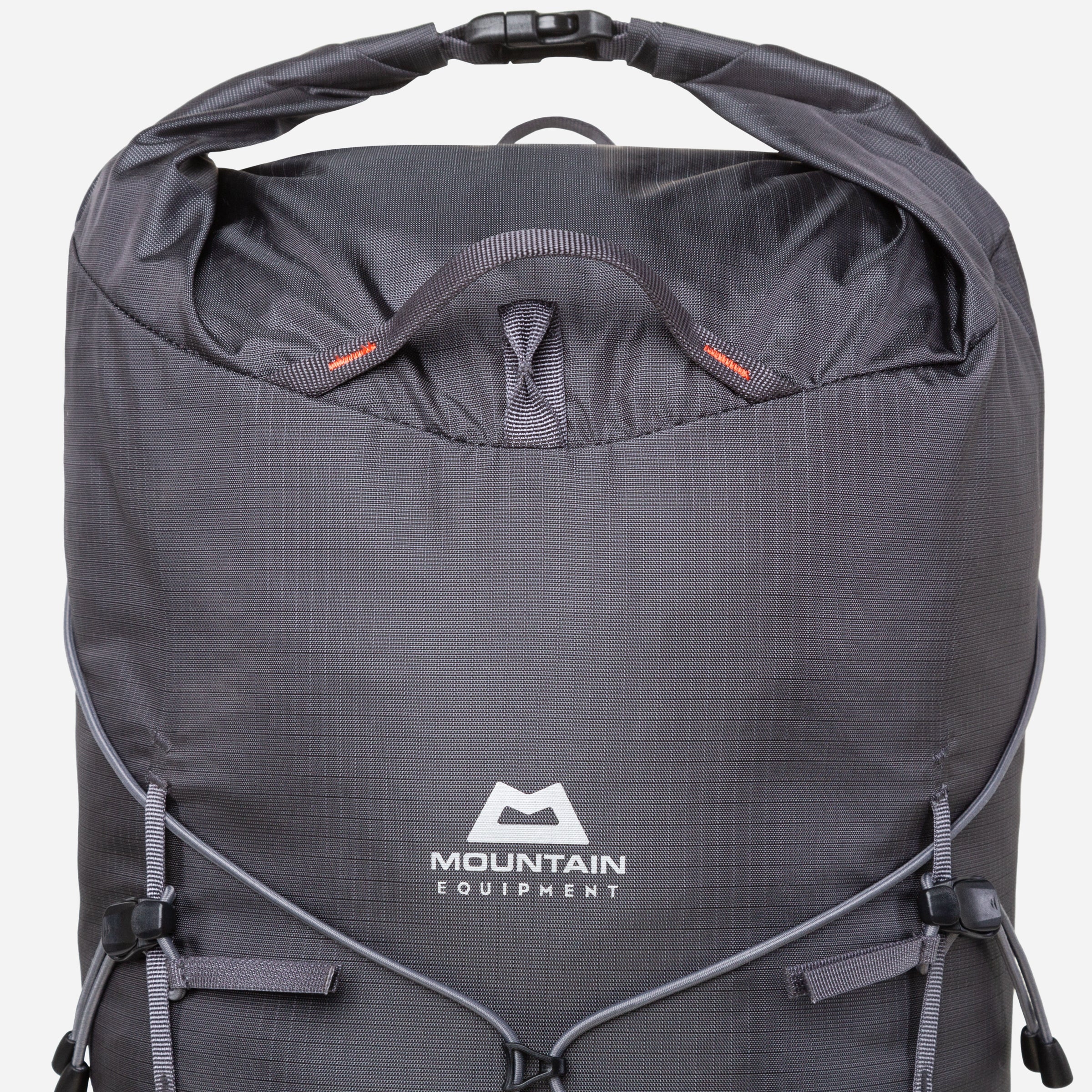 detail::Rolltop closure for weather resistance