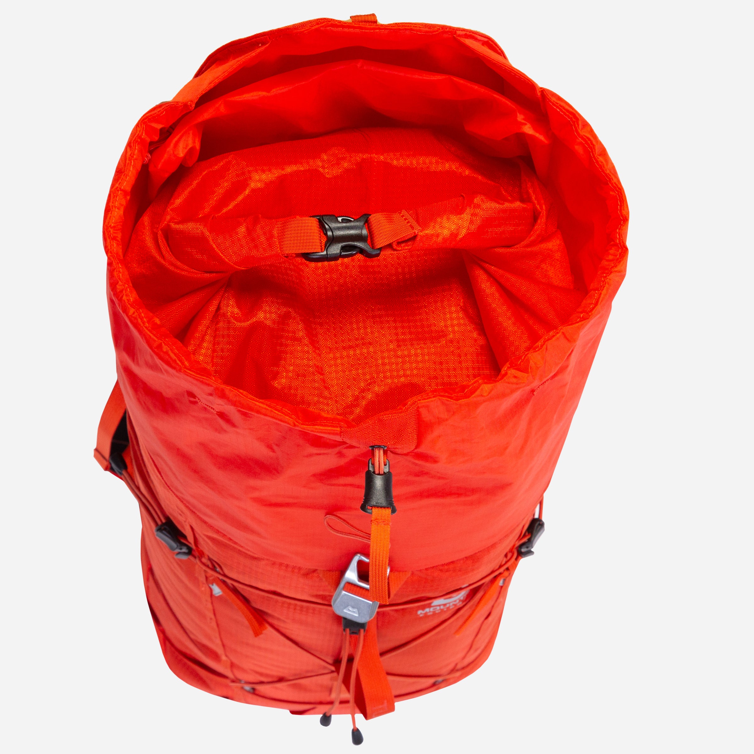 detail::Internal weather-proof cowl with roll-top closure