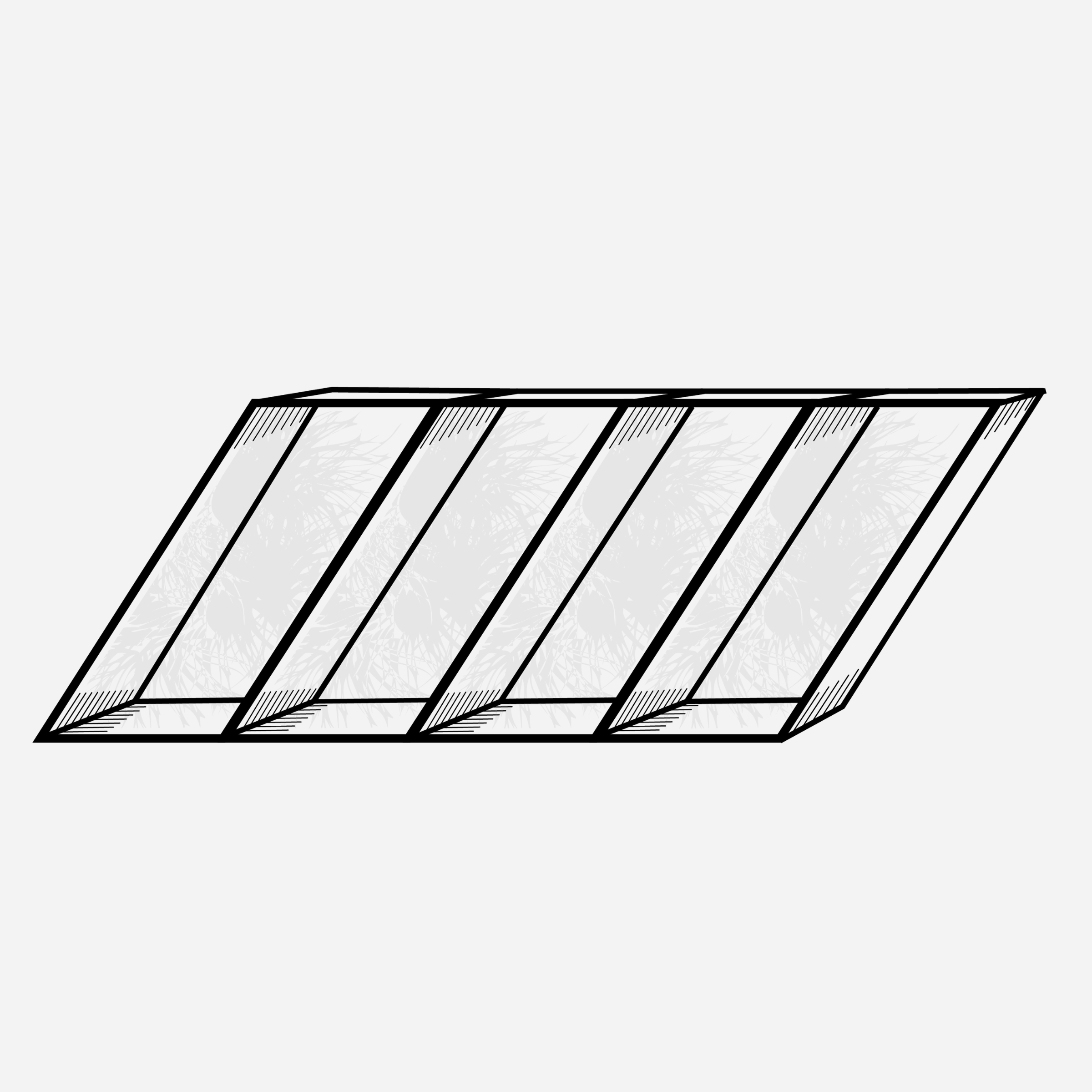 detail::Using slanted box-wall baffles throughout the entire main body of the helium bags means weight is removed from the bags structure yet they remain a significant step above a standard box baffle.