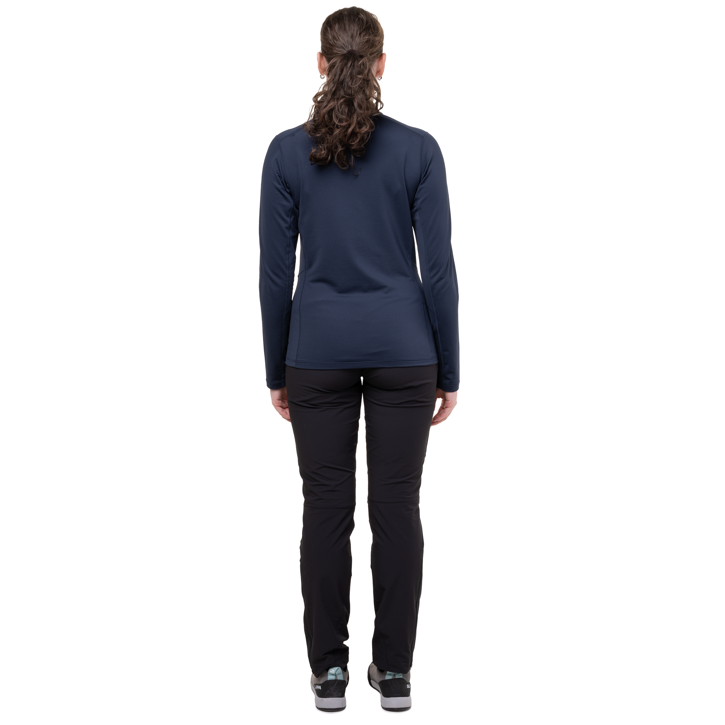 Cerrig Women's LS Zip T